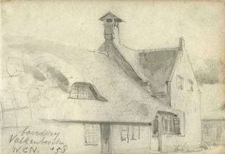 Eén van de vele verdwenen boerderijen: Boerderij Valkenbos